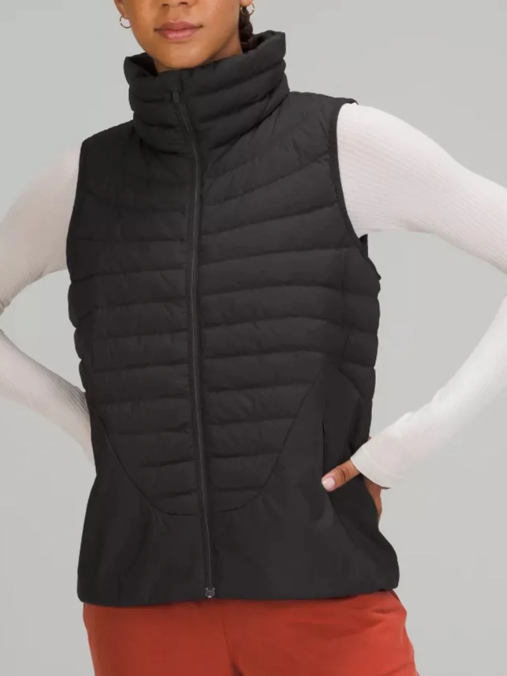 Lululemon Lightweight Relaxed-Fit Down Vest Black